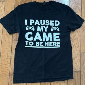 Gildan Black Gaming Tee